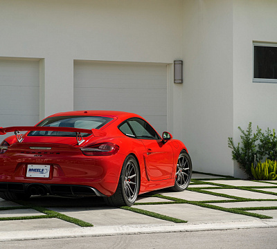Фото дисков Vossen ML-X2 на Porsche Cayman II