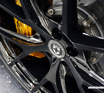 Фото дисков HRE P101 на Mercedes-Benz SLS AMG