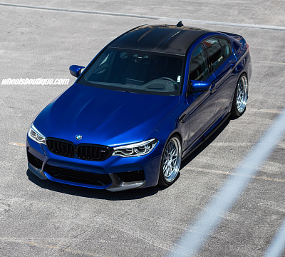 Фото дисков HRE 300 на BMW 5/M5 (G30/F90)