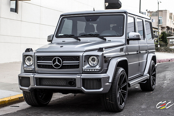 Фото дисков CEC C25 Черный сатин на Mercedes-Benz G-Class II