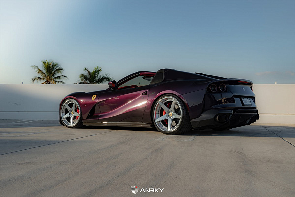 Фото дисков Anrky RS5.3 Полированный лак на Ferrari 812