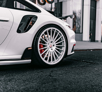 Фото дисков HRE 309M на Porsche 911 VIII