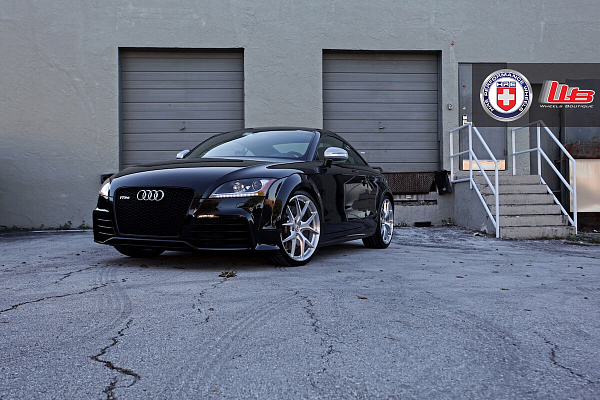 Фото дисков HRE P101 Глянцевый лак на Audi TT (8J)