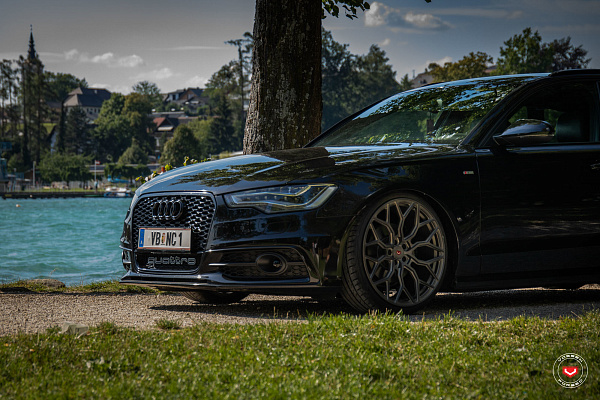 Фото дисков Vossen S17-01 Сатиновый графит на Audi A/RS 6 (C7)