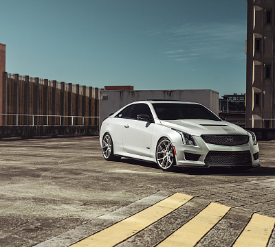 Фото дисков Vossen HF-5 на Cadillac ATS