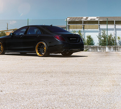 Фото дисков Anrky AN38 на Mercedes-Benz S-Class (W222, C217)