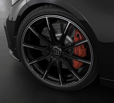 Фото дисков BRABUS Monoblock Z (Platinum Edition) на Mercedes-Benz C-Class (W206)