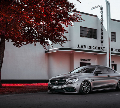 Фото дисков Vossen HF-2 на Mercedes-Benz C-Class (W205)