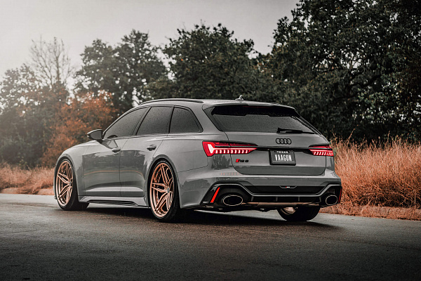 Фото дисков HRE S107SC Глянцевая темная медь на Audi A/RS 6 (C8)