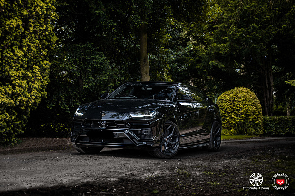 Фото дисков NOVITEC NL4 Черный сатин на Lamborghini Urus