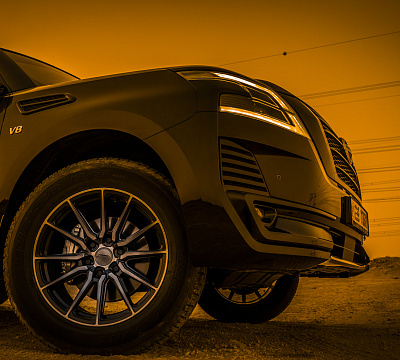 Фото дисков Vossen HF6-1 на Nissan Patrol VII