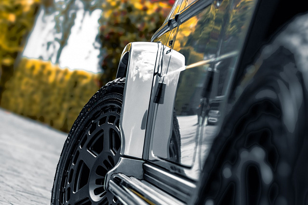 Фото дисков Brixton Forged BX01-M Черный матовый на Mercedes-Benz G-Class III