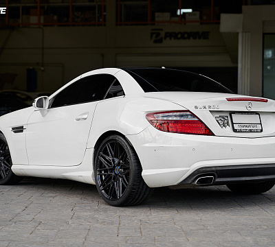 Фото дисков Vossen HF-7 на Mercedes-Benz SLK (R172)