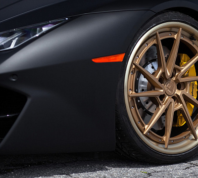 Фото дисков Anrky AN33 на Lamborghini Huracan