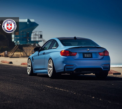 Фото дисков HRE P101 на BMW 4/M4 (F32/F82)