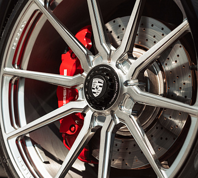 Фото дисков Vossen M-X2 на Porsche 911 VII