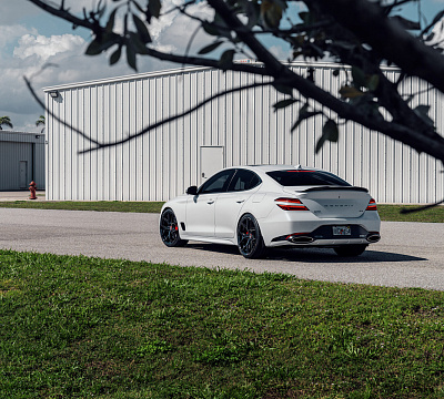 Фото дисков Vossen HF-5 на Genesis G70