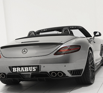 Фото дисков BRABUS Monoblock F (Platinum Edition) на Mercedes-Benz SLS AMG