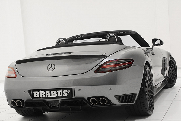Фото дисков BRABUS Monoblock F (Platinum Edition) Матовый графит на Mercedes-Benz SLS AMG