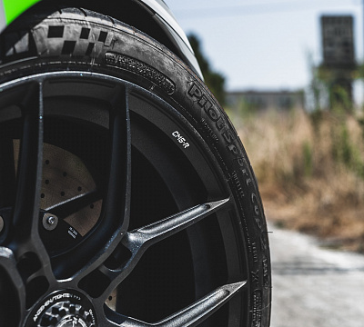 Фото дисков Brixton Forged CM5-R на Porsche 911 VII