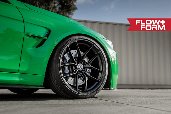 Фото дисков HRE FF21 Черный сатин на BMW 3/M3 (F3x/F80)