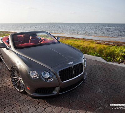Фото дисков HRE P103 на Bentley Continental GT II