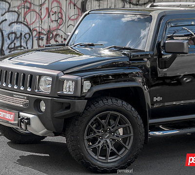Фото дисков Vossen HF6-4 на Hummer H3