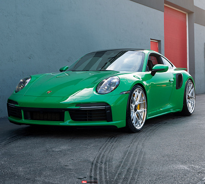 Фото дисков HRE S101SC на Porsche 911 VIII