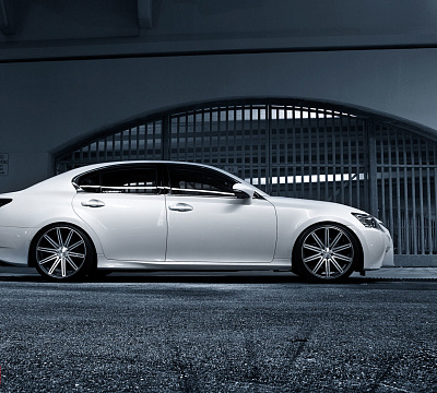 Фото дисков Vossen CV4 на Lexus GS IV