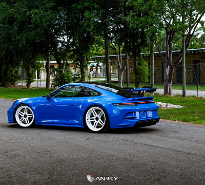 Фото дисков Anrky AN27 на Porsche 911 VIII