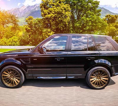 Фото дисков Vossen VFS-2 на Land Rover Range Rover Sport I