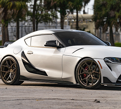 Фото дисков Vossen HF-5 на Toyota Supra A90