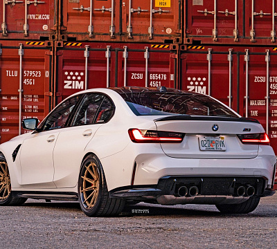 Фото дисков Strasse Wheels SV10-RS Deep Concave FS на BMW 3/M3 (G2x/G80)