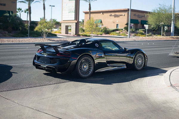 Фото дисков HRE 501M Сатиновый тонированный лак на Porsche 918 Spyder