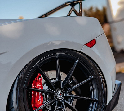 Фото дисков Anrky AN18 на Lamborghini Gallardo