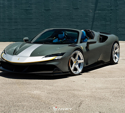 Фото дисков Anrky RS5.3 на Ferrari SF90