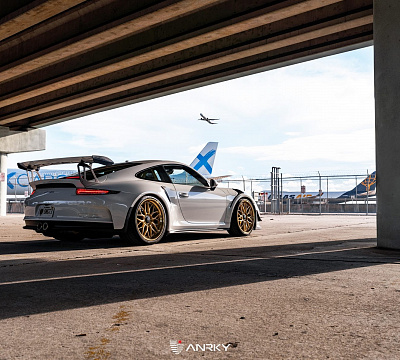 Фото дисков Anrky RS1 на Porsche 911 VII