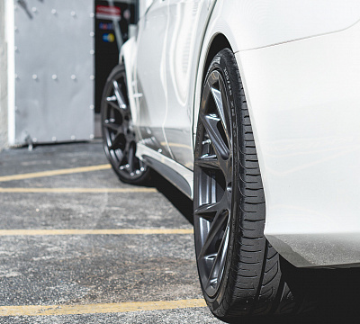 Фото дисков Vossen VFS-6 на Mercedes-Benz CLS (C218)