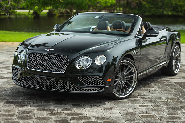 Фото дисков Anrky AN39 Глянцевый темный лак на Bentley Continental GT II