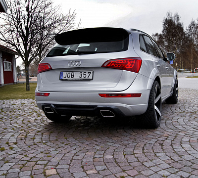 Фото дисков Vossen CV3 на Audi Q5 (8R)