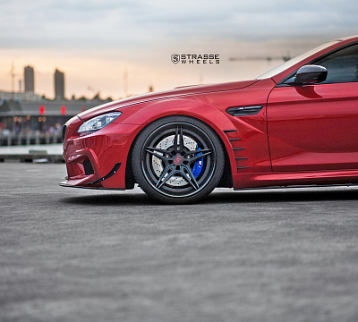 Фото дисков Strasse Wheels SV2 Deep Concave FS на BMW 6/M6 (F06/F13/F12)