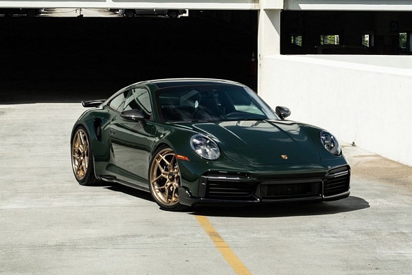 Фото дисков Anrky S3-X4 Глянцевое темное золото на Porsche 911 VIII