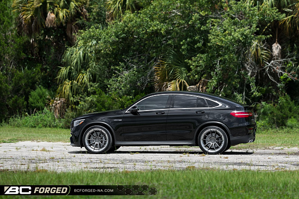 Фото дисков BC Forged HCA162 Глянцевый графит на del Mercedes GLC Coupe (C253)