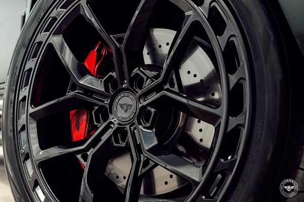 Фото дисков Vossen UV-X Черный глянец на Mercedes-Benz G-Class III