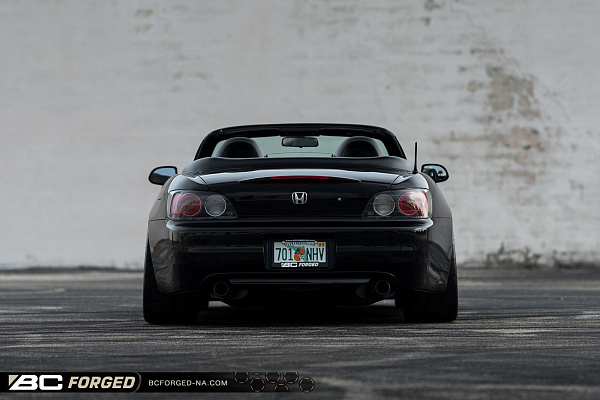 Фото дисков BC Forged HCS02 Черный сатин на Honda S2000