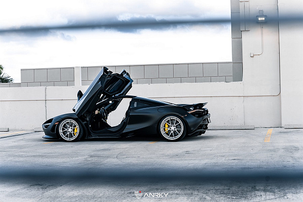 Фото дисков Anrky AN32 Полированный лак на McLaren 720S