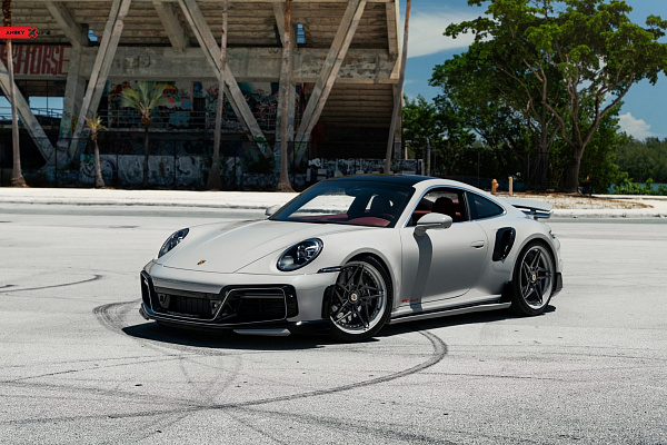 Фото дисков Anrky S3-X3 Черный сатин на Porsche 911 VIII