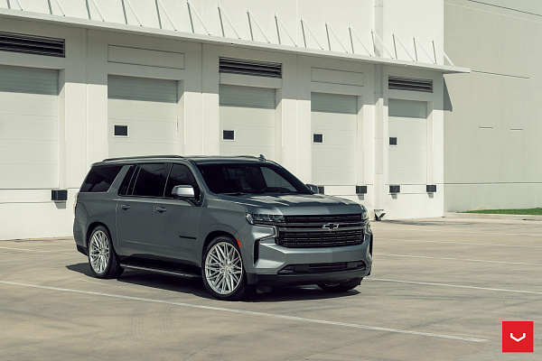 Фото дисков Vossen HF6-5 Серебро на Chevrolet Suburban XII