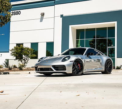 Фото дисков Brixton Forged FDE01 на Porsche 911 VIII