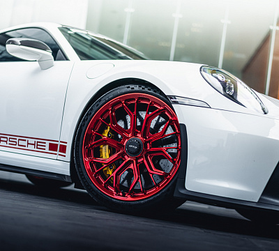 Фото дисков Brixton Forged PF10-RS на Porsche 911 VIII